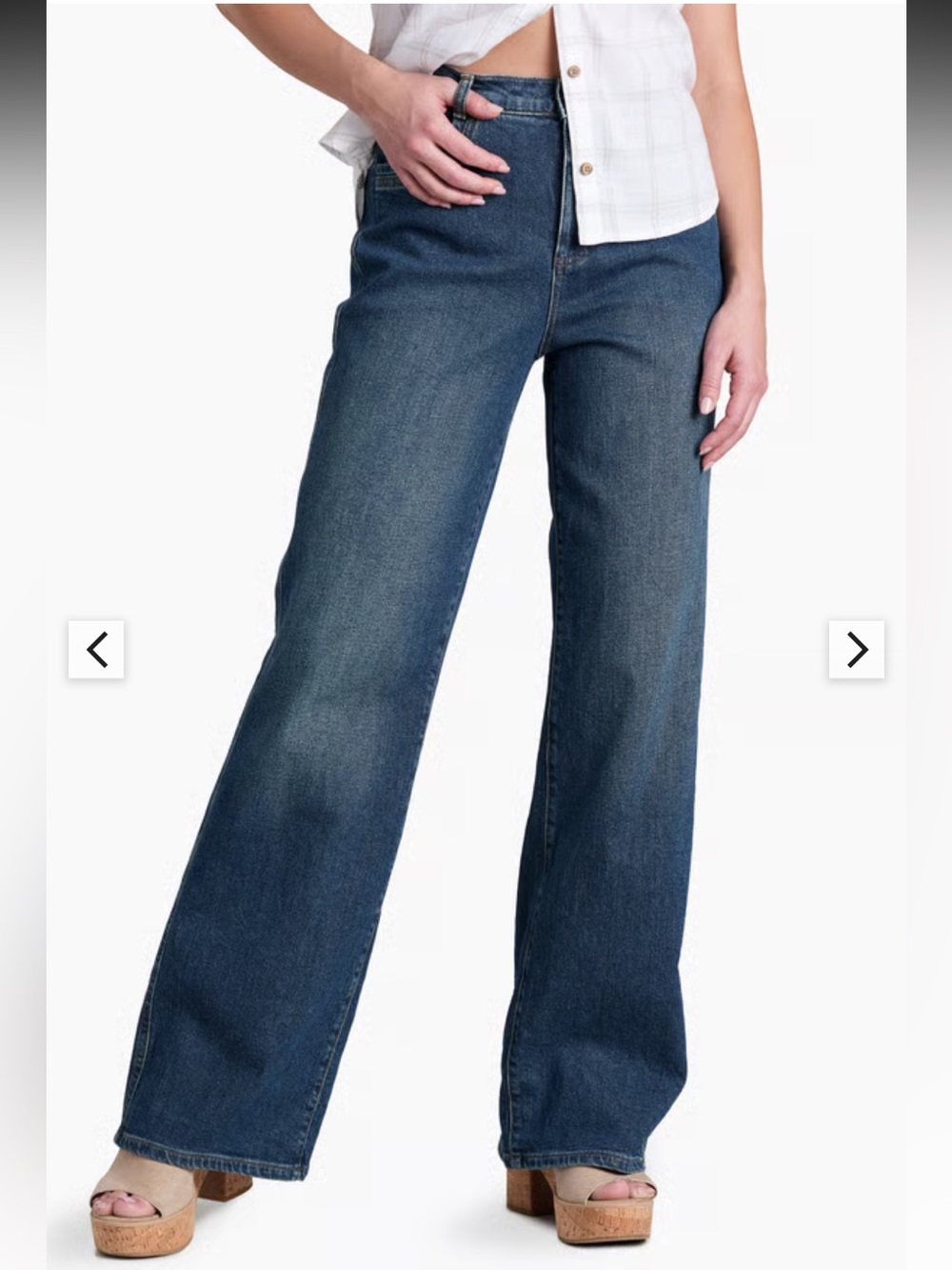 KÜHL Kontour Rigid Wide-Leg Jeans Women’s size 10